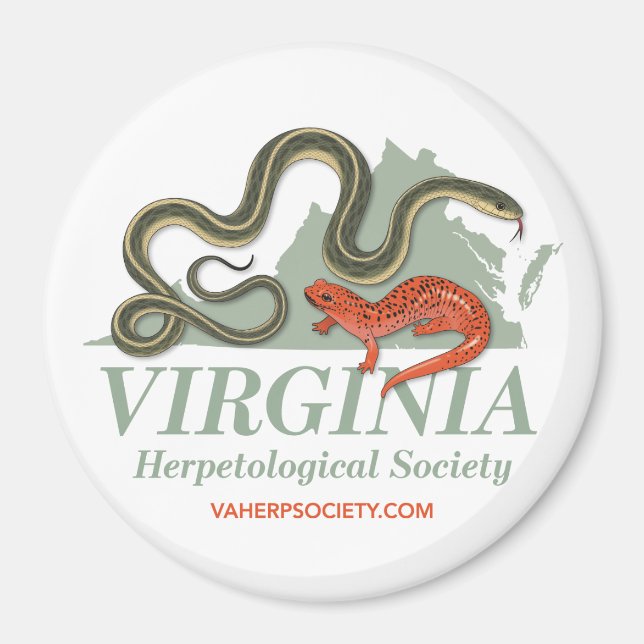 LOVirginia Herpetological Society Logo Magnet (Devant)