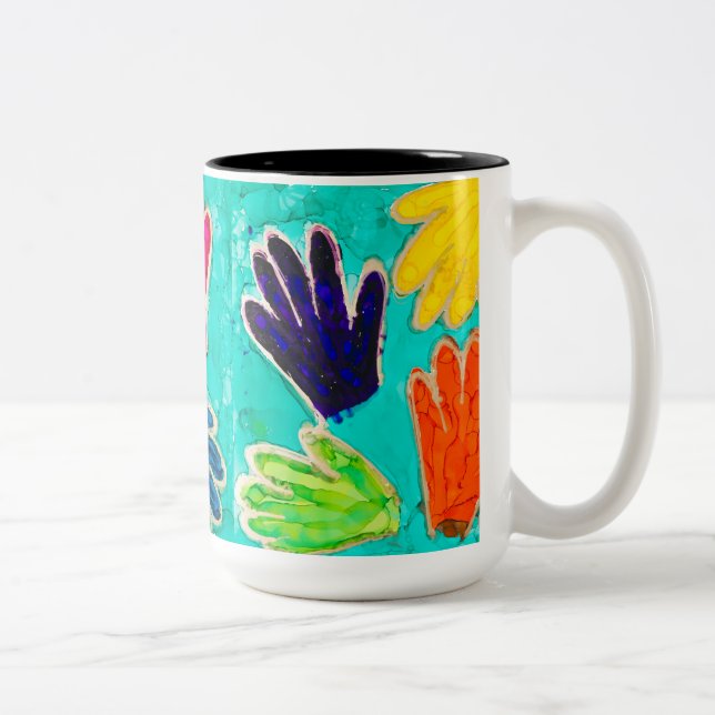 Lovitude Coffe Mug "Waving at You" (Droit)