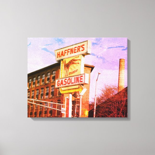 LOWELL MASSACHUSETTS HAFFNERS IMPRESSION SUR TOILE (Recto)