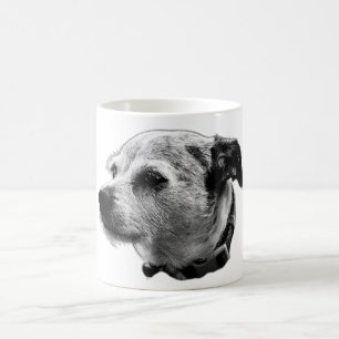 Loyal Gaze Terrier Mélange Café Mug