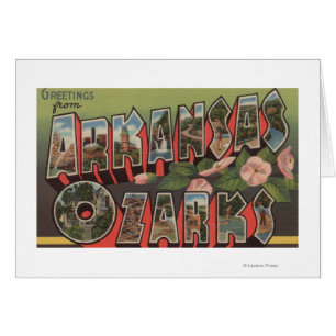 L'Ozarks, Arkansas - grandes scènes de lettre