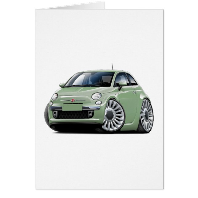 Lt Green Car de Fiat 500 (Devant)