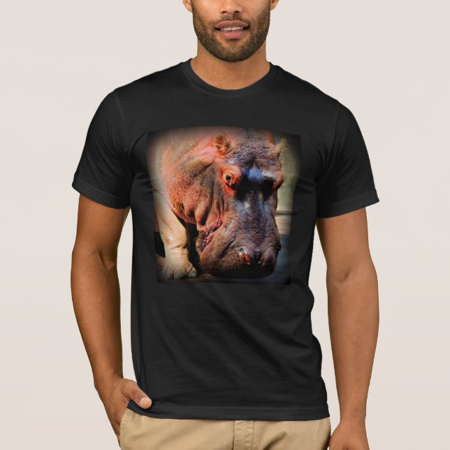 Lu le T-shirt d'hippopotame (Devant)
