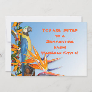 Luau Invitation pour la fête d'été