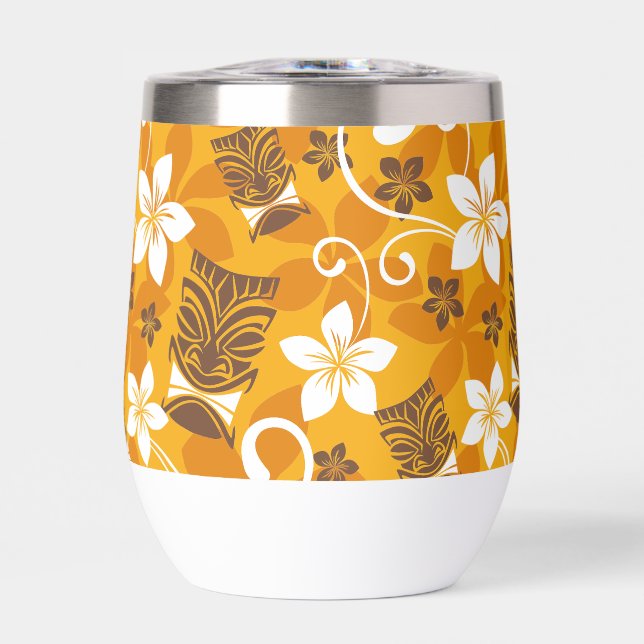 LUAU TIKI MOTIF (ORANGE) (Avant)