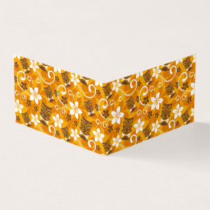 LUAU TIKI MOTIF (ORANGE)