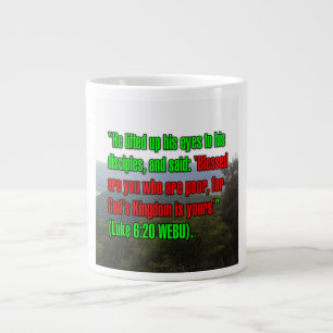 Luc 6:20 WEBU Mug