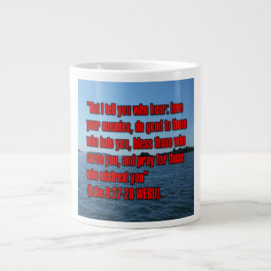 Luc 6:27-28 WEBU Mug