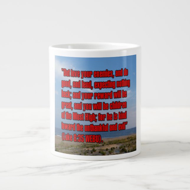 Luc 6:35 WEBU Mug (Devant)
