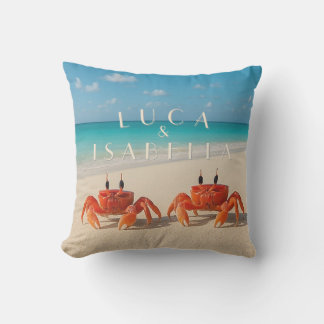Luca & Isabella – Coussin d'extérieur personnalisé