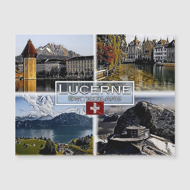 Lucerne - Suisse - Mosaïque - (Devant)