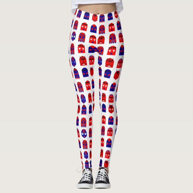 lucha libre masques leggings (Devant)