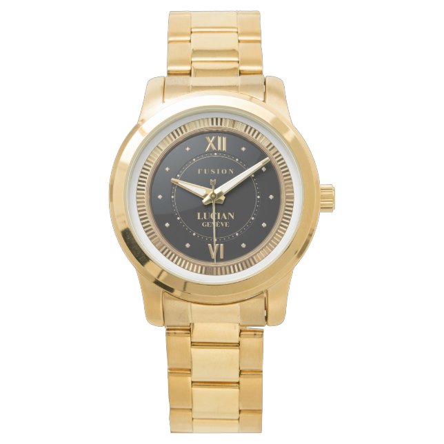LUCIAN GENÈVE Montre de Luxe en Or (devant)