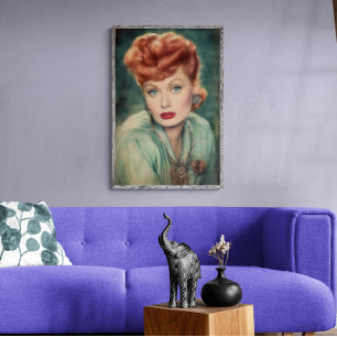 Lucille Ball Vintage Classic, Elégant Poster