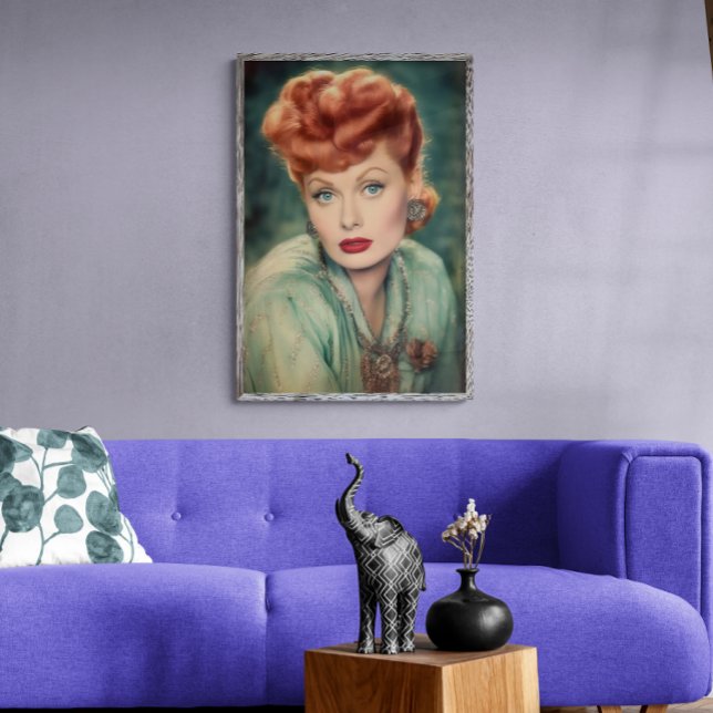 Lucille Ball Vintage Classic, Elégant Poster (Créateur téléchargé)