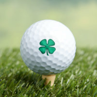Lucky 4 Leaf Irish Clover Bridgestone balles de go