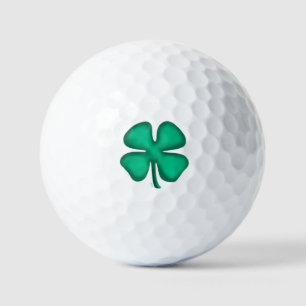 Lucky 4 Leaf Irish Clover de valeur golf balles