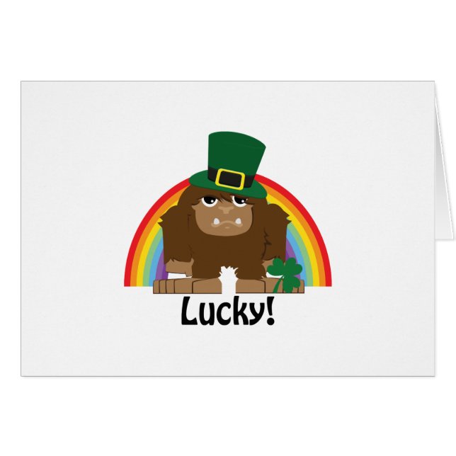 Lucky Bigfoot Leprechaun (Devant Horizontal)
