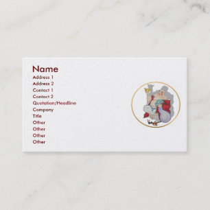 Lucky Bouddha Carte de visite