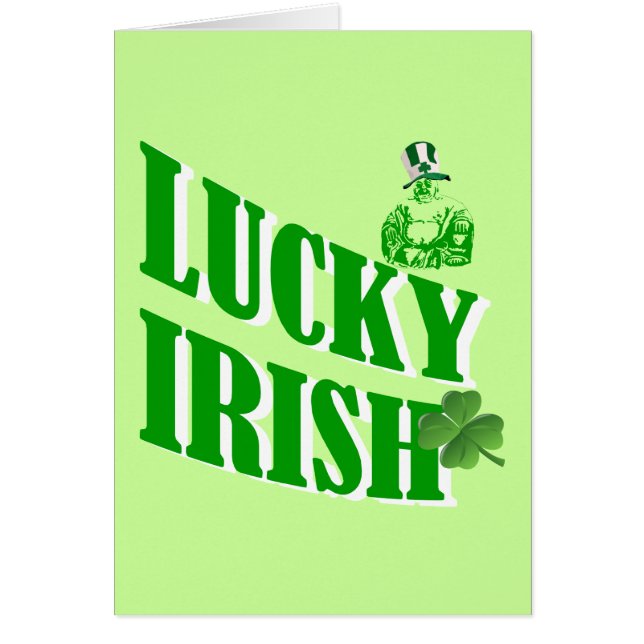 Lucky bouddha irlandais (Devant)