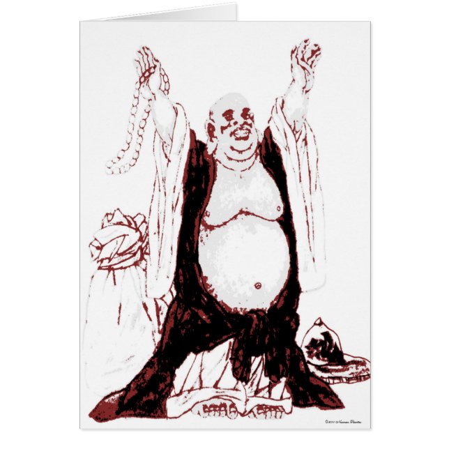 Lucky Buddha Card (Devant)