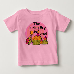Lucky Bug Cupcake 1er Anniversaire Tshirts et cade