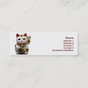 Lucky Cat Carte de visite
