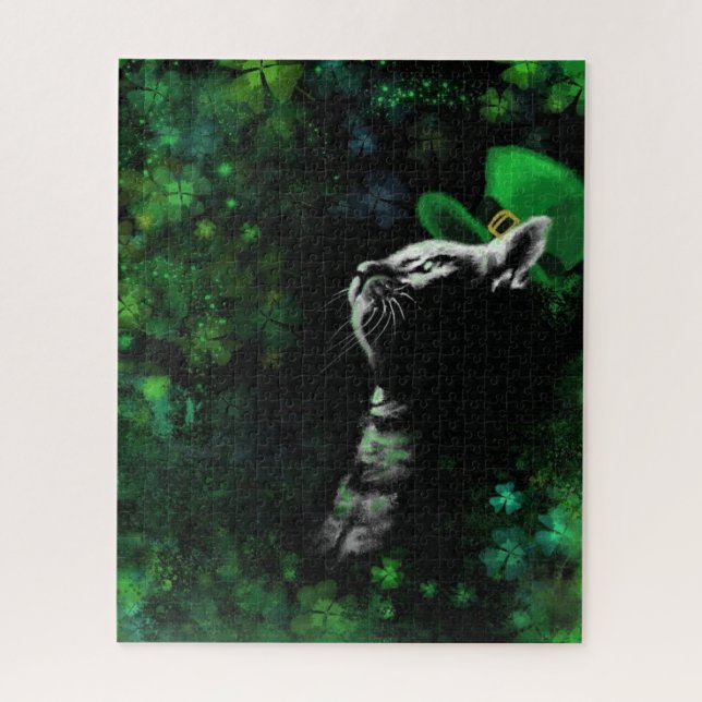 Lucky Cat Jigsaw Puzzle - Peinture (Vertical)