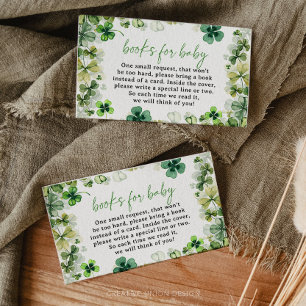 Lucky Charm Baby showers Livres pour cartes pour b