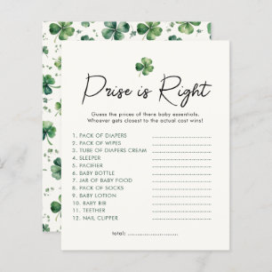 Lucky Charm Price est le bon jeu de Baby shower