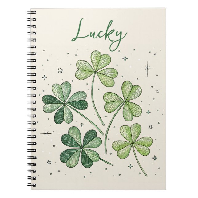 Lucky Clover Lucky Carnet (Devant)