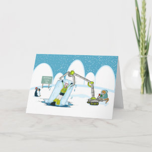 Lucky Dip drôle carte de Noël de plongée