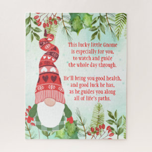 Lucky Gnome Ce petit Gnome Jigsaw Puzzle