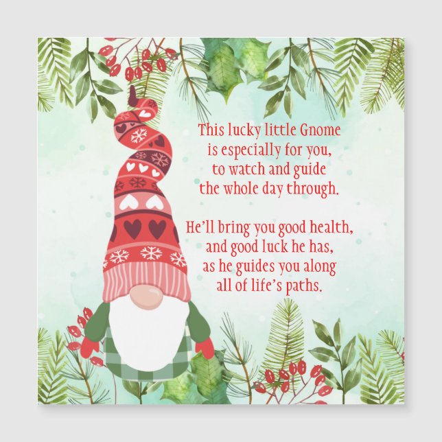 Lucky Gnome Ce petit Gnome Jigsaw Puzzle (Devant)