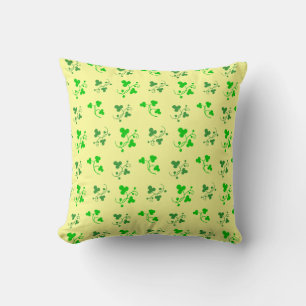 Lucky Green Coussin Shamrock
