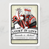 Lucky in Love - Ensemble avec - Faire-part de mari