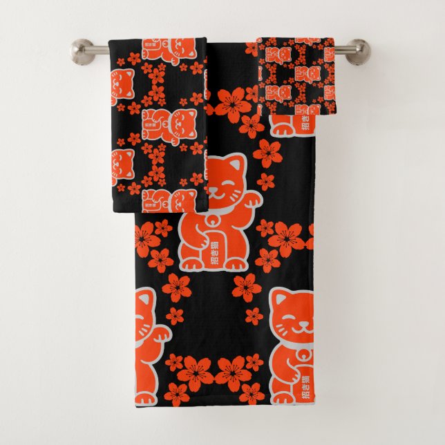 Lucky Japonais Maneki-neko (En situation)