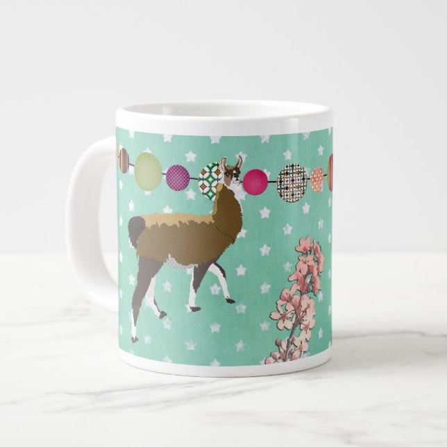 Lucky Llama Stars Mug (Devant gauche)