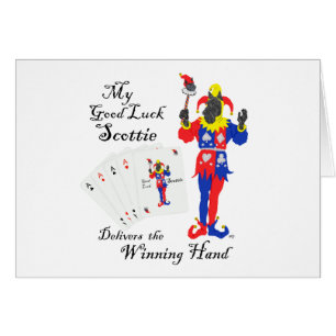 Lucky Poker Scottish Terrier