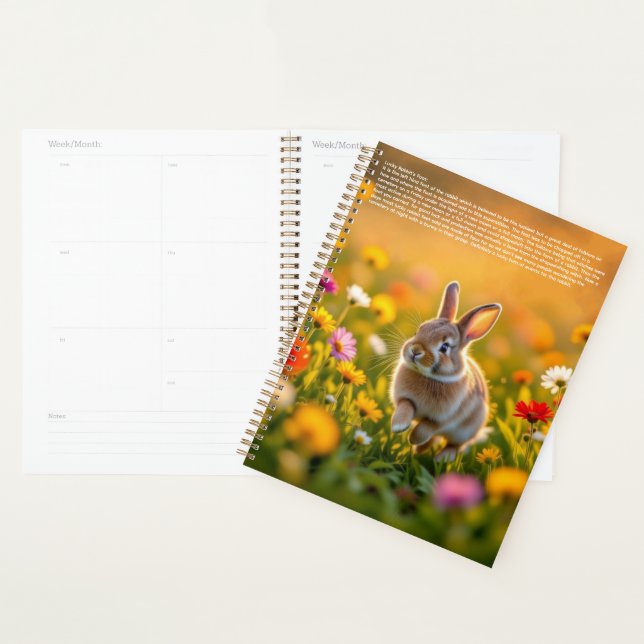 Lucky Rabbit Foot Calendar (Devant avec enveloppe)
