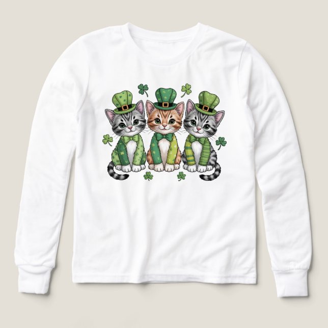 Lucky St. Patrick’s Day Kittens-47474 (Motif recto)