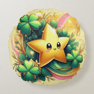Lucky Star Coussin rond