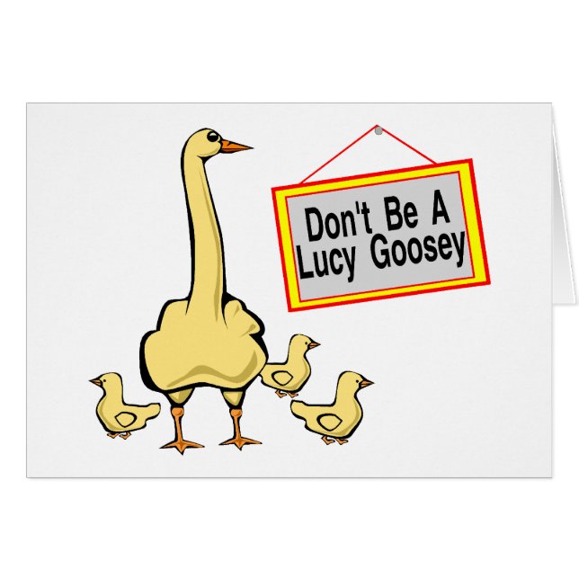 Lucy Goosey (Devant horizontal)