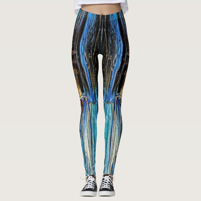 Lucy Leggings #059 - Leggings d'art uniques (Devant)