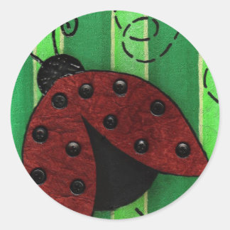 Lucy the Ladybug - autocollants de bug