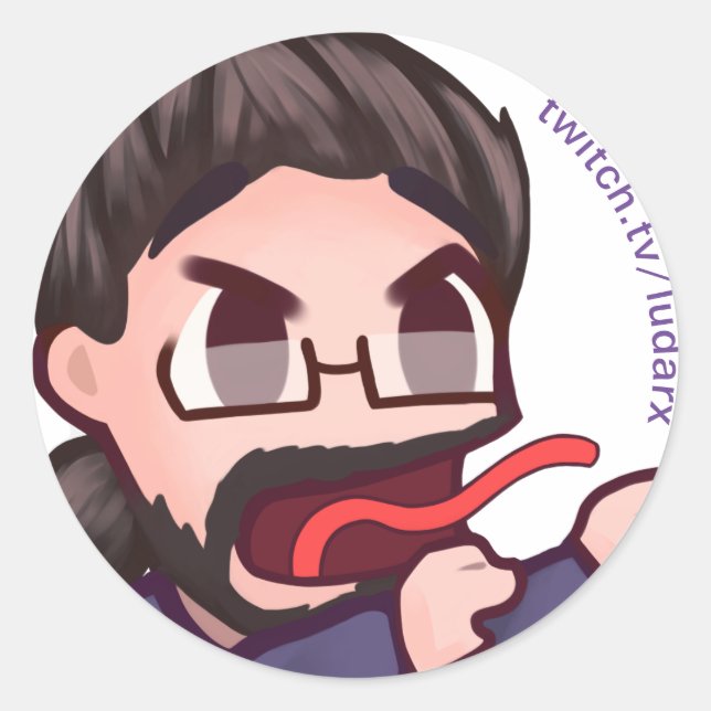 Ludarx | Le Véritable Sticker (Devant)