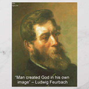 Ludwig Feurbach & Citation de Dieu Créé par l'Homm