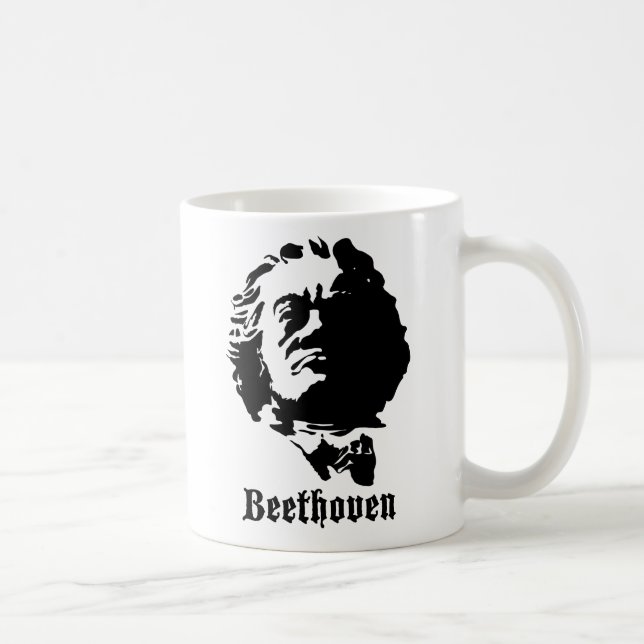 Ludwig van Beethoven - tasse (Droite)