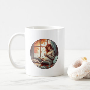 Lueur d'automne : Moments cosy de maternité Mug