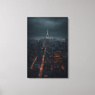 Lueur de l'Empire – Toile d'impression de la skyli